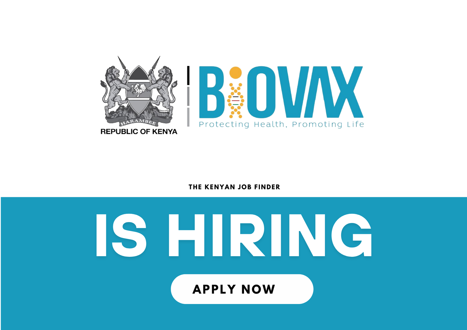Kenya BioVax Institute Job Vacancies – Senior Quality Assurance Officer, Senior Driver, Driver II | Nairobi 2025