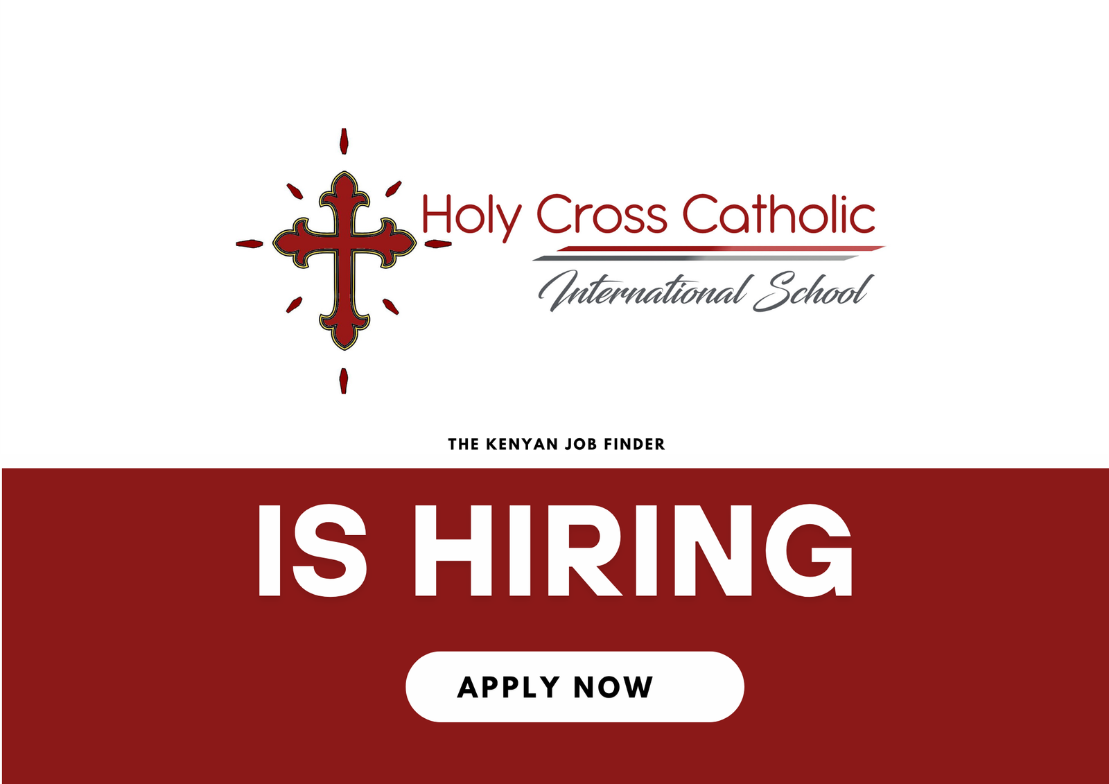 Holy Cross Catholic International School Teaching Job Vacancies – Apply Now for A-Level & Secondary Roles | 2025 Openings