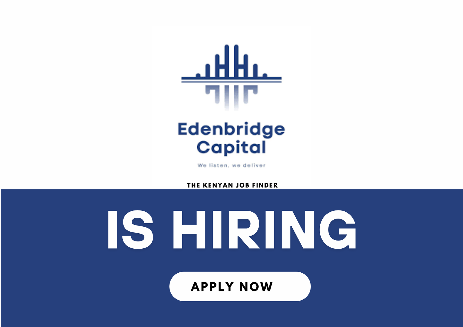Graduate Internship Trainee – Multiple Locations | Edenbridge Capital Internship Opportunity in Kenya 2025