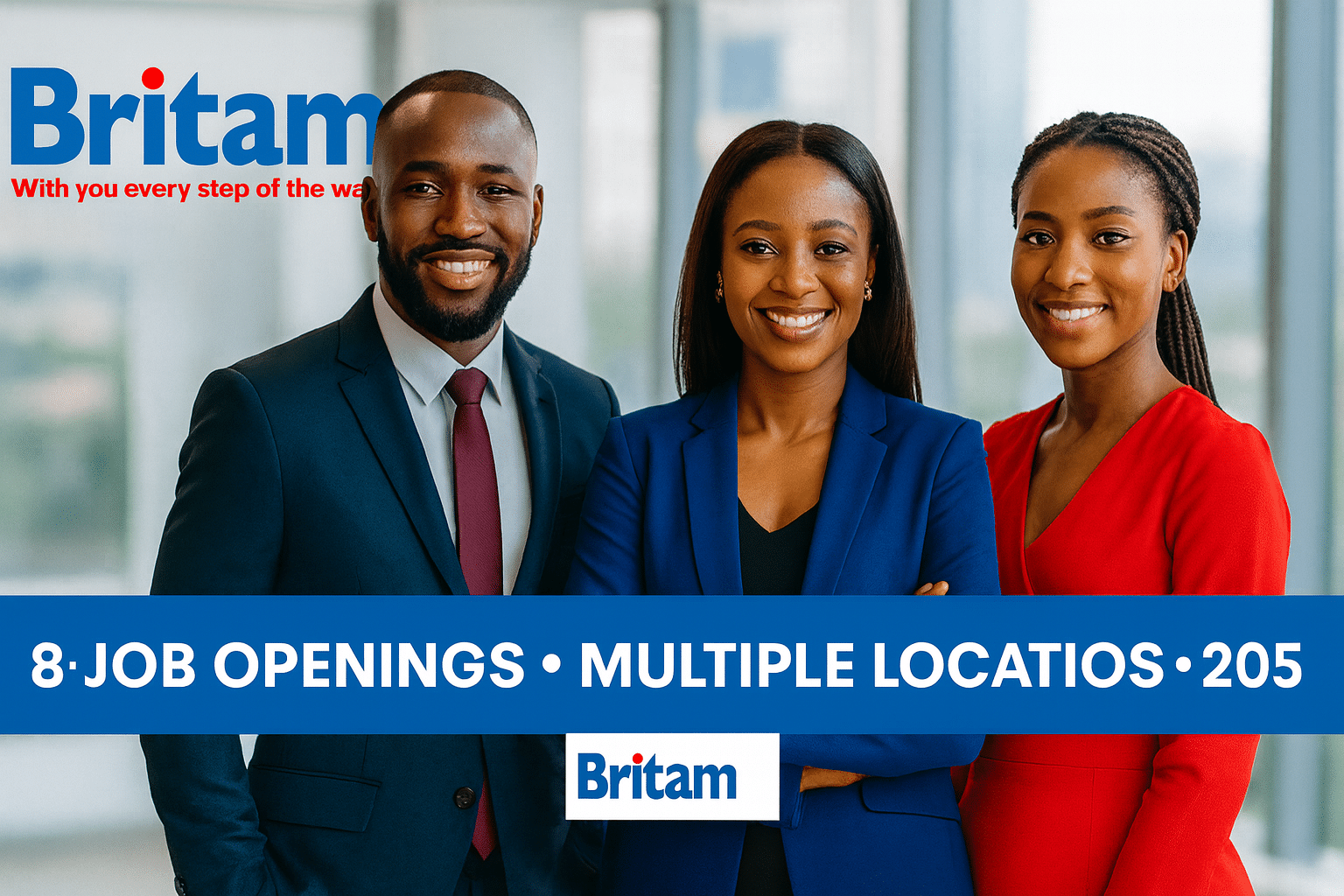 8+ Job Openings at Britam – Multiple Locations | 2025