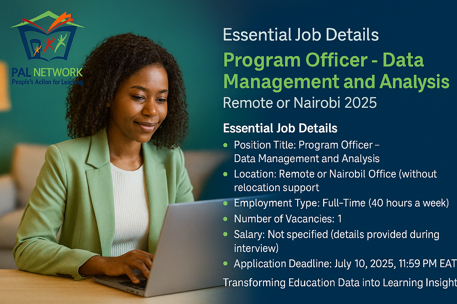 Program Officer – Data Management and Analysis | Remote or Nairobi 2025