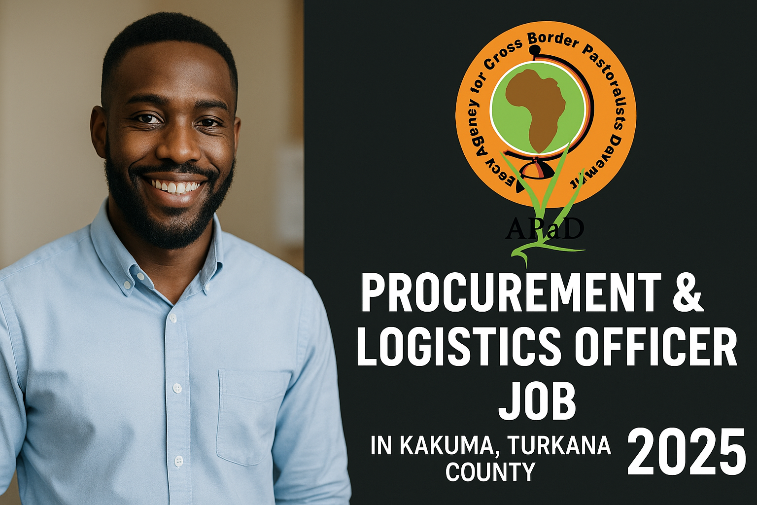 Procurement & Logistics Officer Job in Kakuma, Turkana County | APaD Kenya 2025
