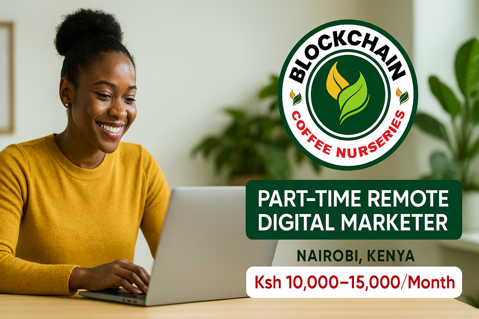 Part Time Remote Digital Marketer – Nairobi, Kenya | Ksh 10,000–15,000/Month