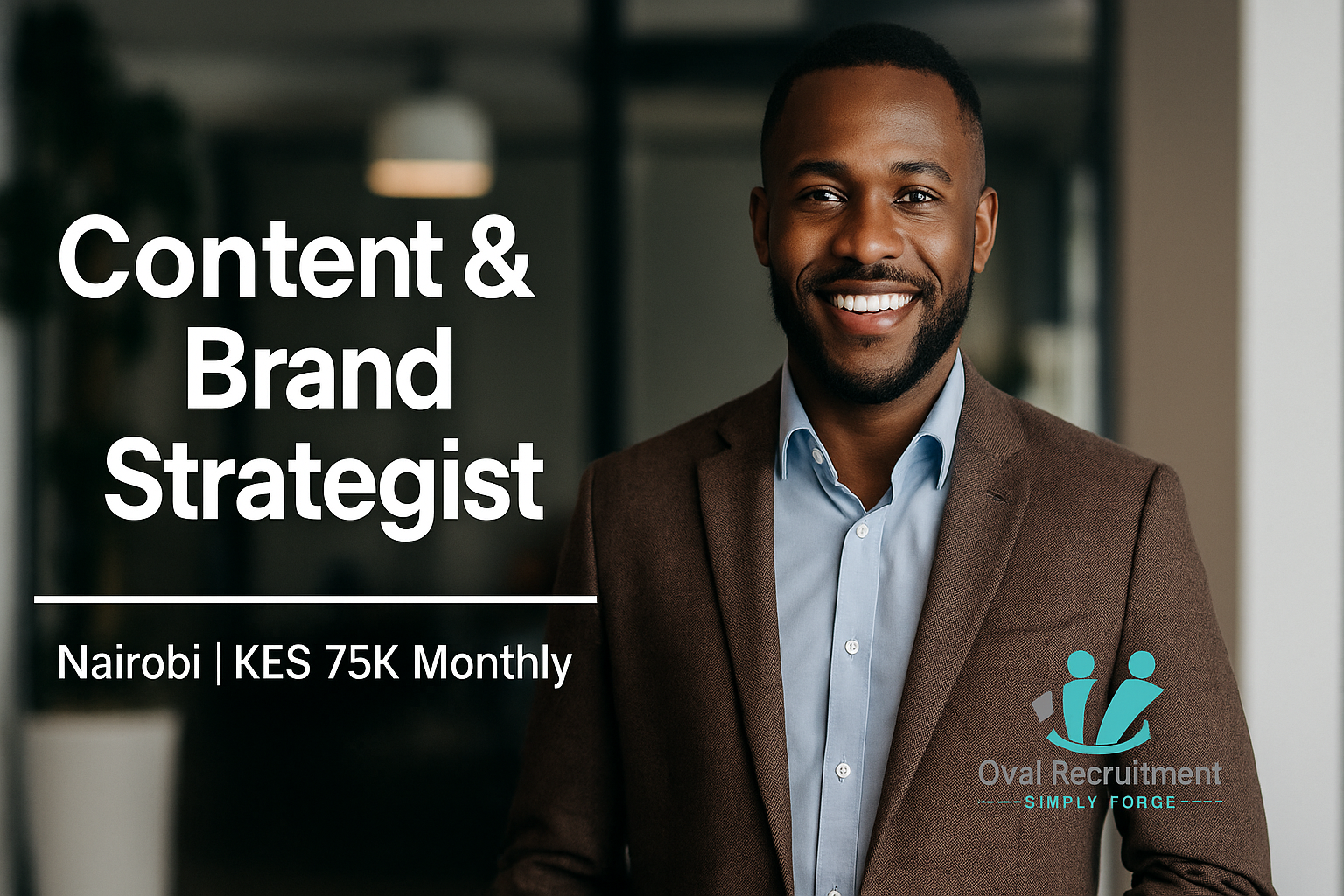 Content & Brand Strategist – Nairobi | KES 75K Monthly