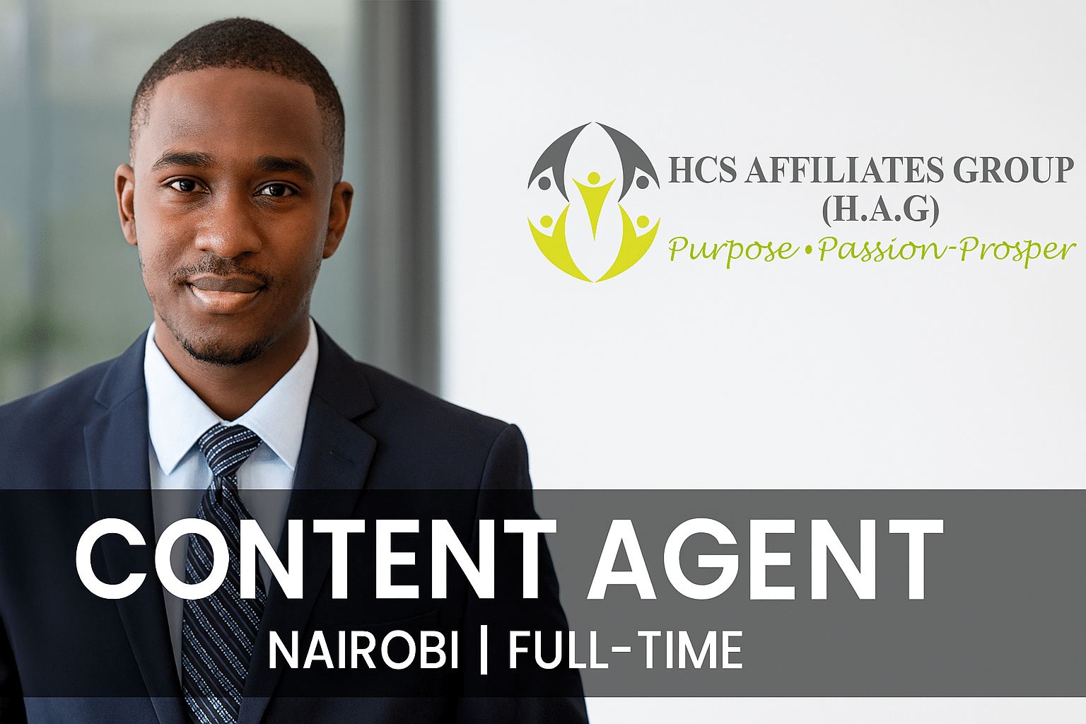Content Agent Job Opportunity – Nairobi | Full-Time 2025