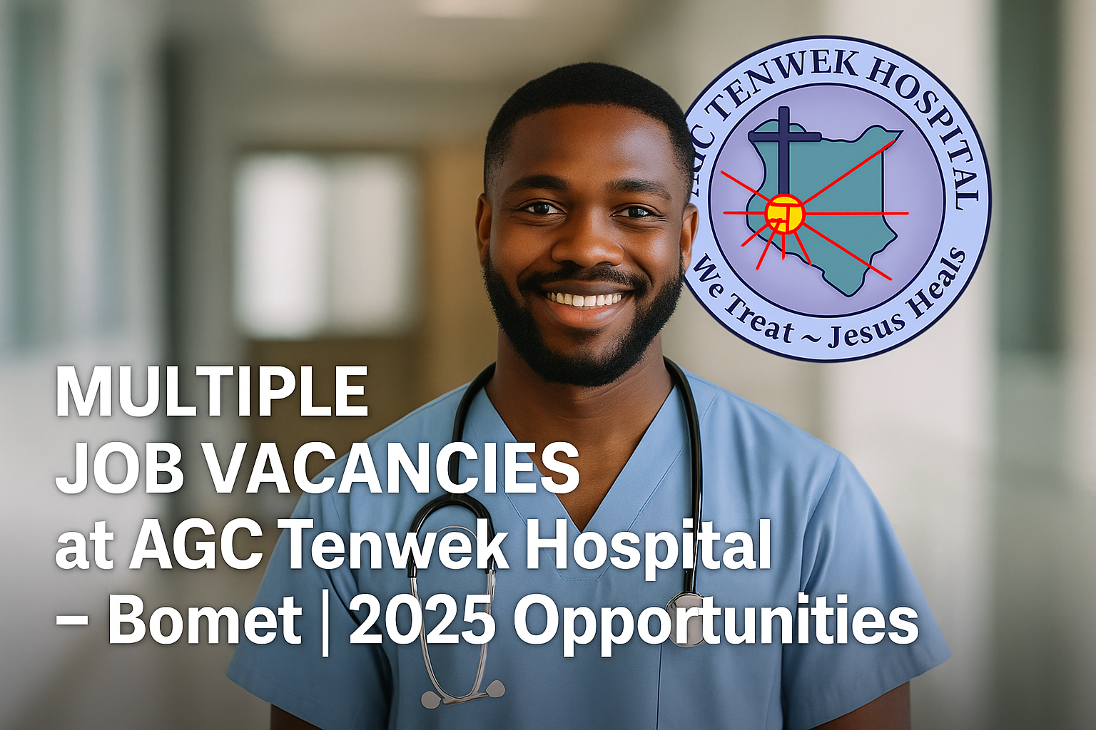 Multiple Job Vacancies at AGC Tenwek Hospital – Bomet | 2025 Opportunities