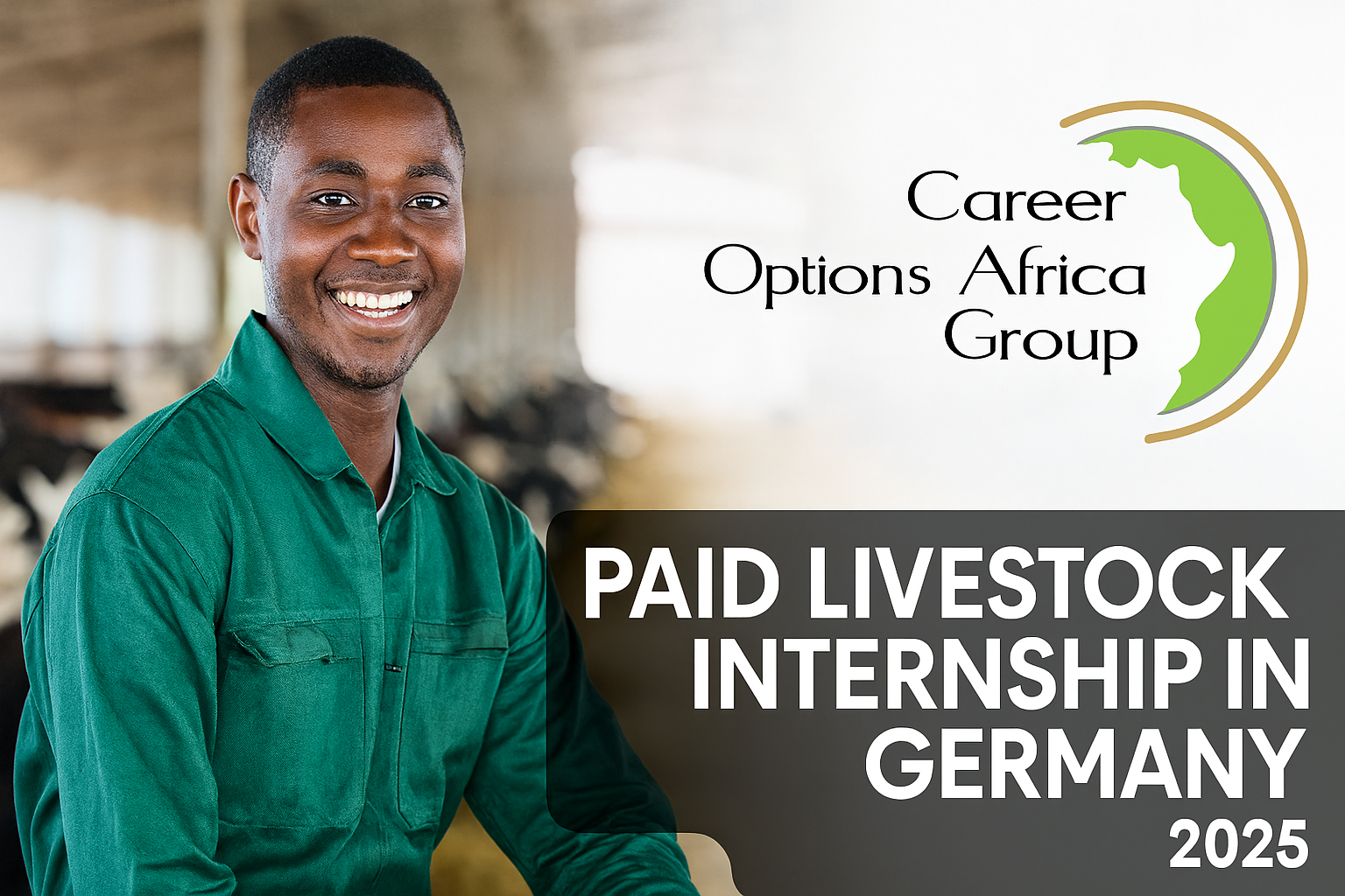 Paid Livestock Internship in Germany – Career Options Africa Limited | 2025
