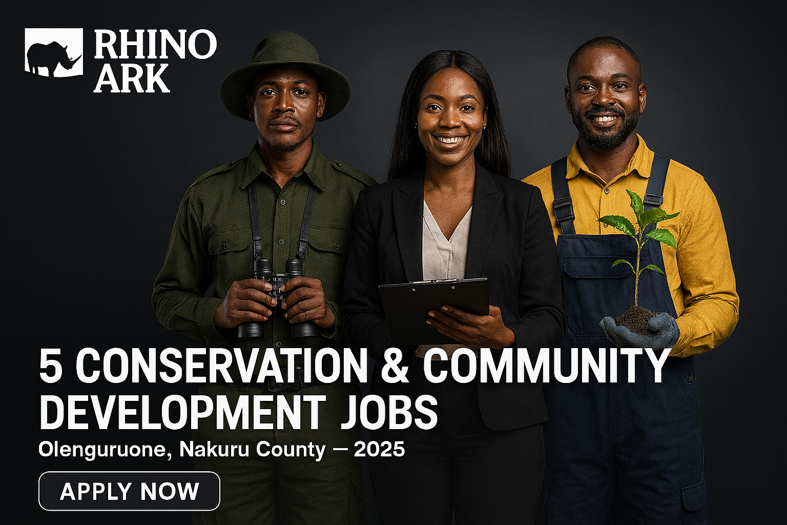5 Conservation and Community Development Jobs – Olenguruone, Nakuru County 2025
