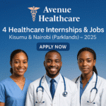 4 Healthcare Internships and Jobs – Kisumu and Nairobi, Parklands, Kenya 2025