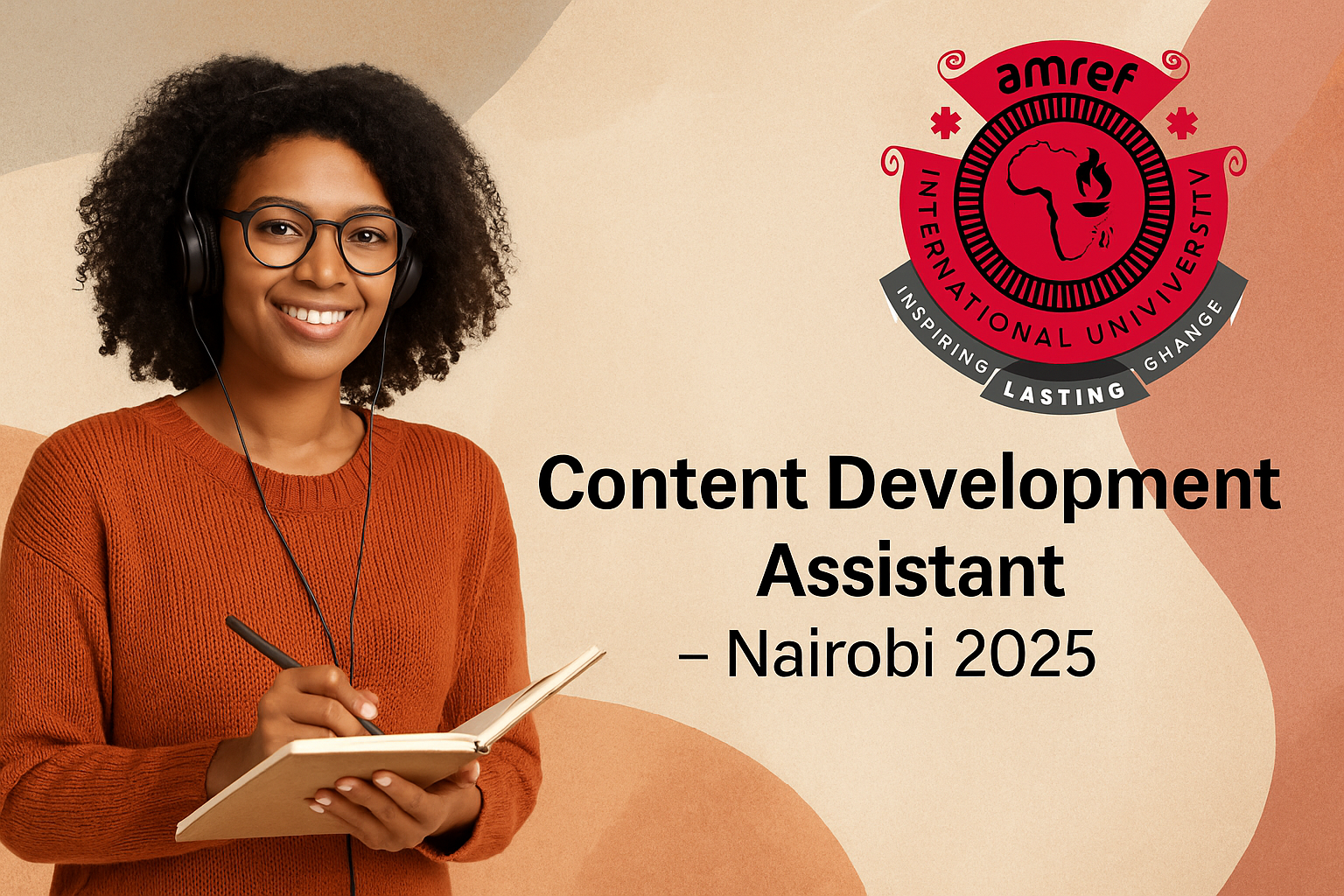 Content Development Assistant – Amref International University | Nairobi 2025