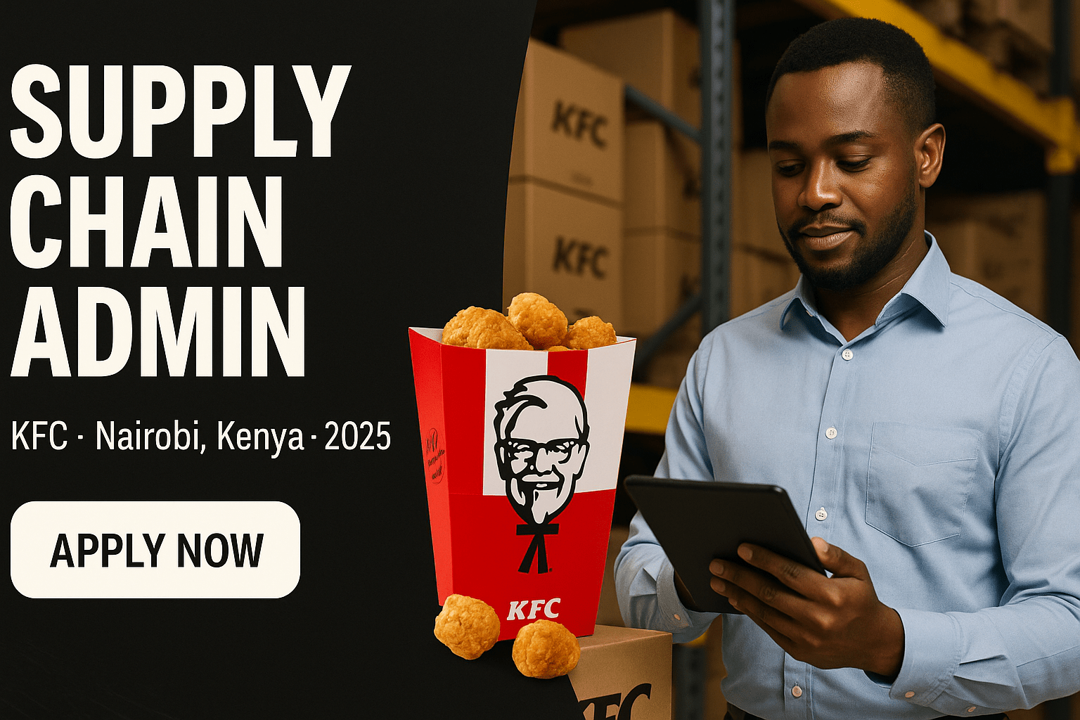 Supply Chain Admin Job – Nairobi, Kenya 2025