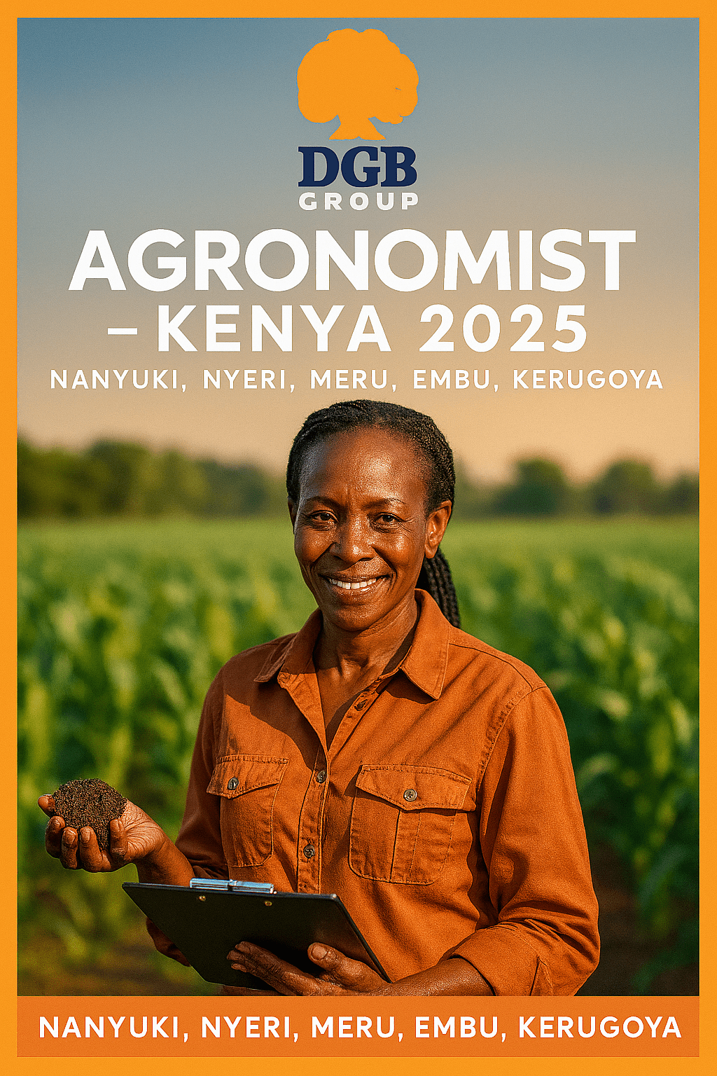 Agronomist Job – Nanyuki, Nyeri, Meru, Embu, Kerugoya, Kenya 2025