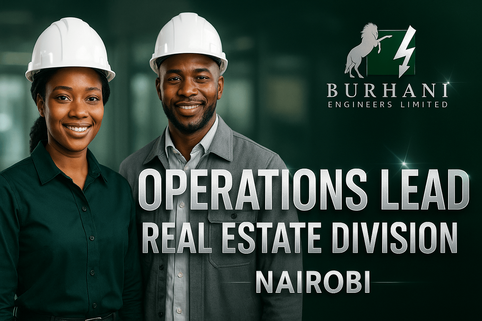 Operations Lead – Real Estate Division | Nairobi | Burhani Engineers Limited 2025