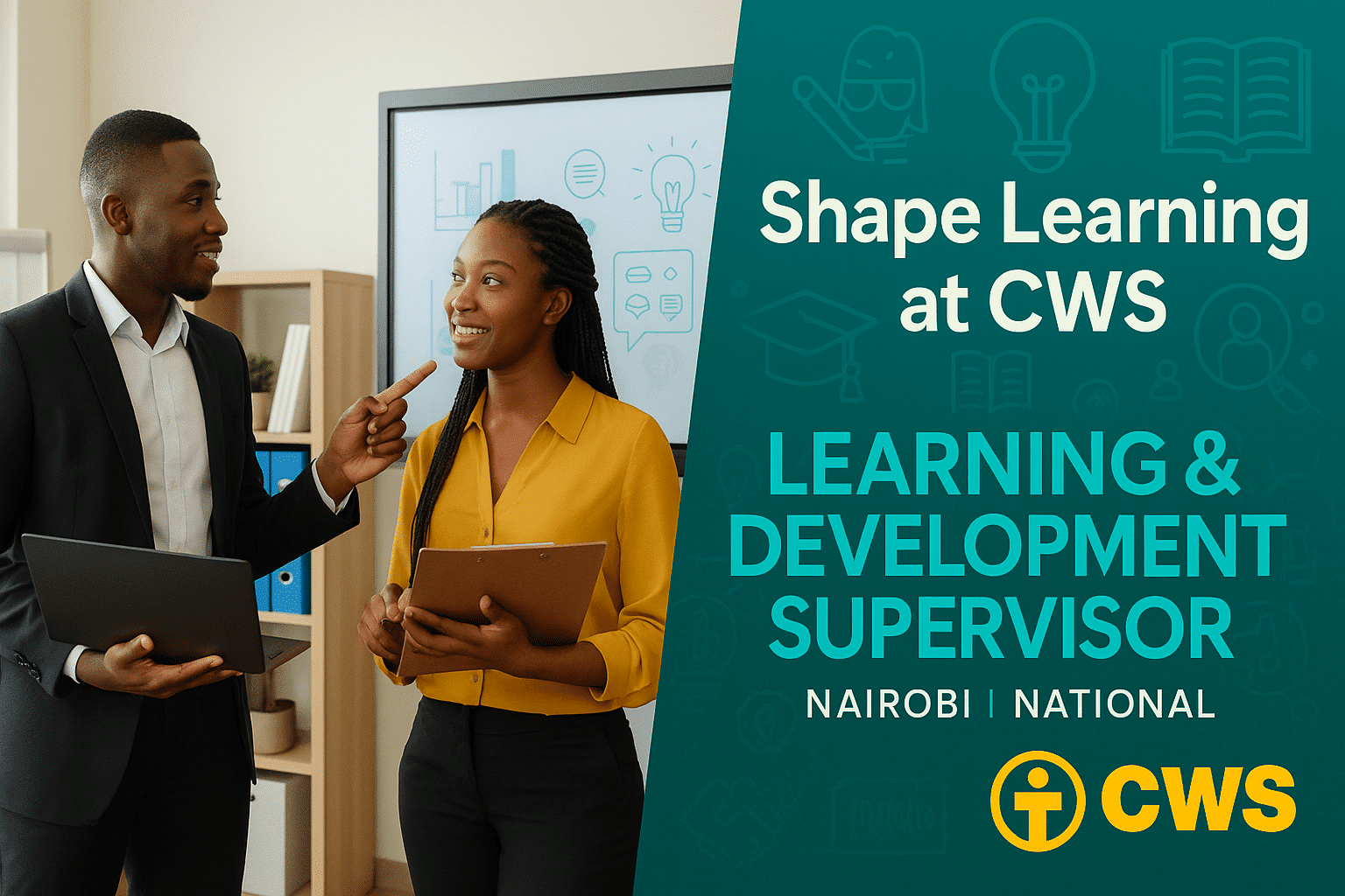 NGO Jobs in Kenya – Learning and Development Supervisor | Nairobi | National