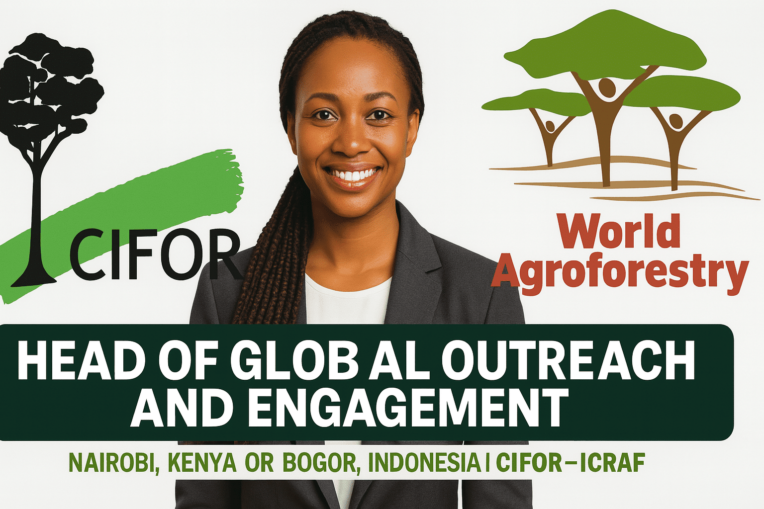Head of Global Outreach and Engagement – Nairobi, Kenya or Bogor, Indonesia | CIFOR-ICRAF