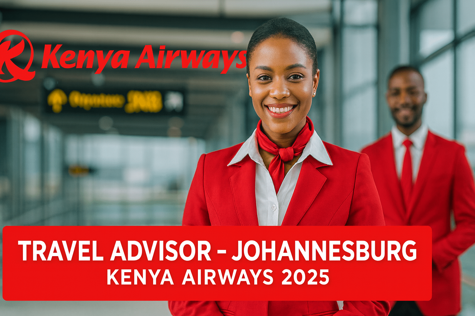 Travel Advisor – Johannesburg | Kenya Airways 2025