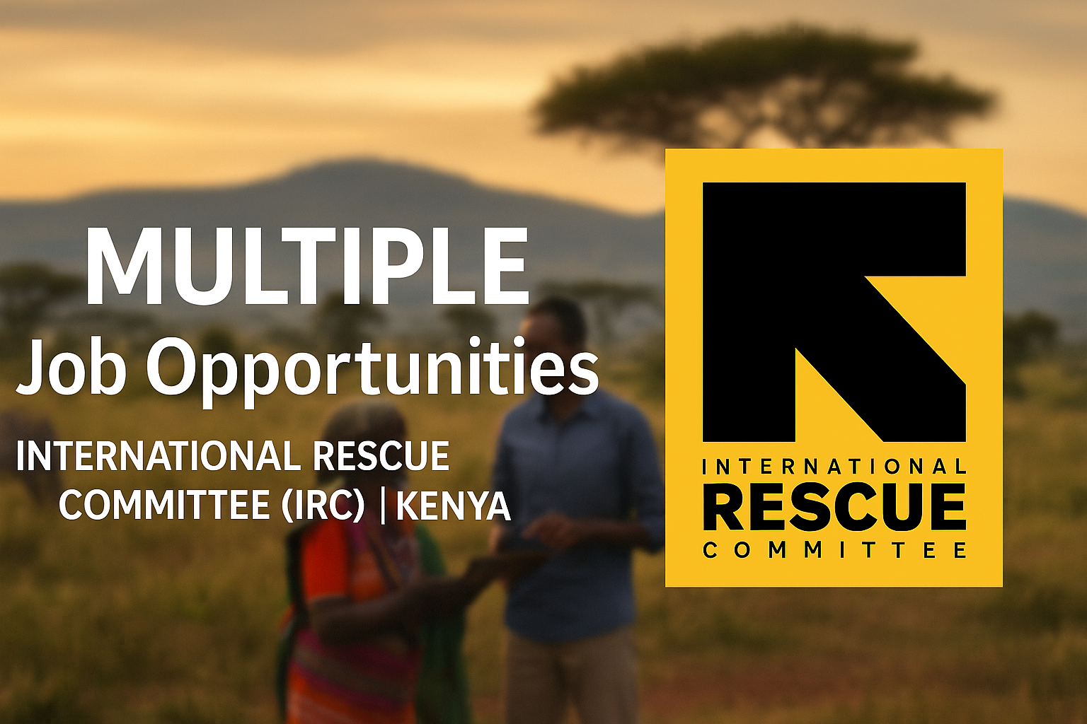 15+ Job Opportunities – International Rescue Committee (IRC) | Various Locations 2025