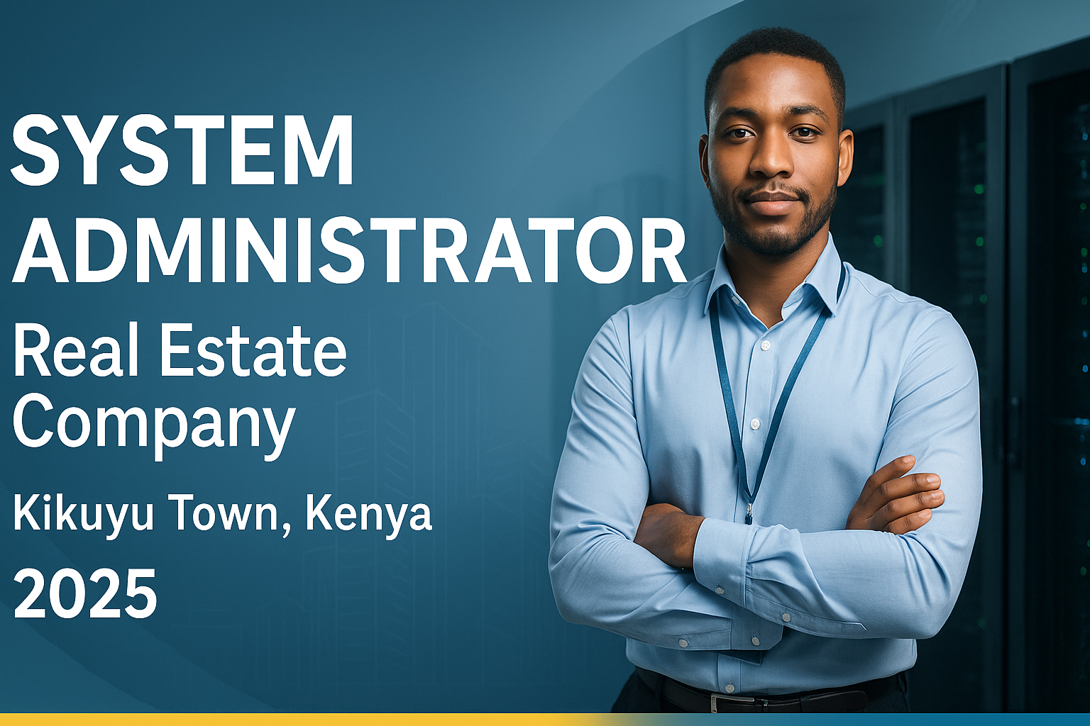 System Administrator – Real Estate Company | Kikuyu Town, Kenya 2025