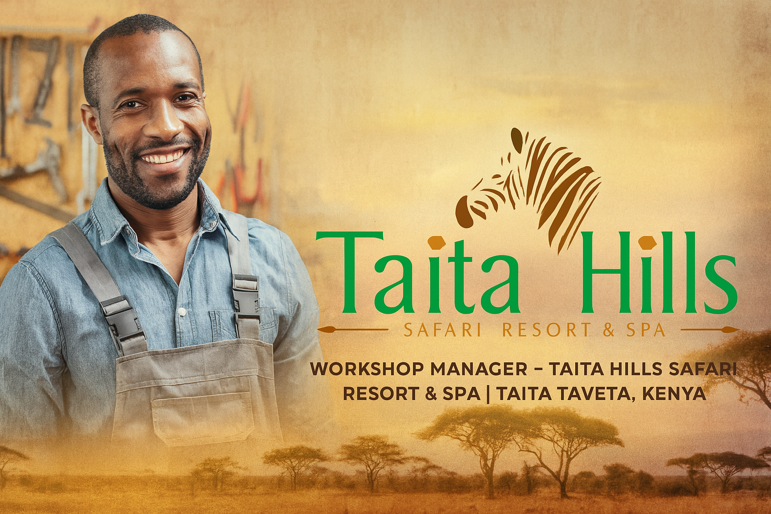 Workshop Manager – Taita Hills Safari Resort & Spa | Taita Taveta, Kenya 2025