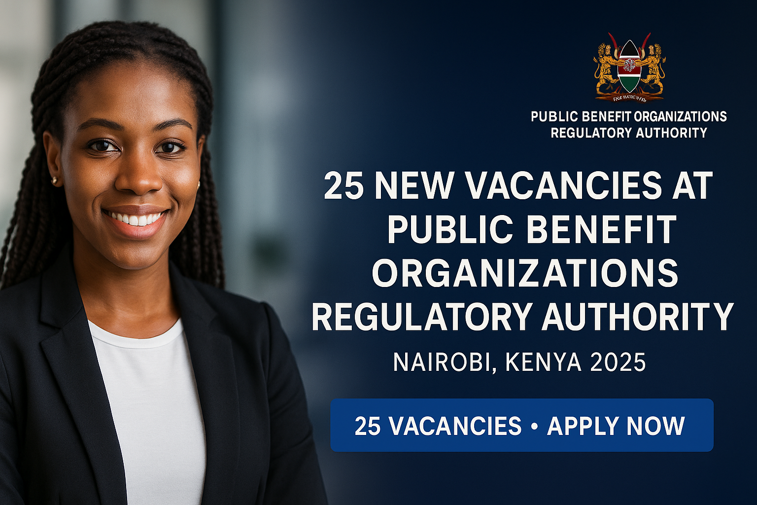 25+ Vacancies at Public Benefit Organizations Regulatory Authority (PBORA) | Nairobi, Kenya 2025