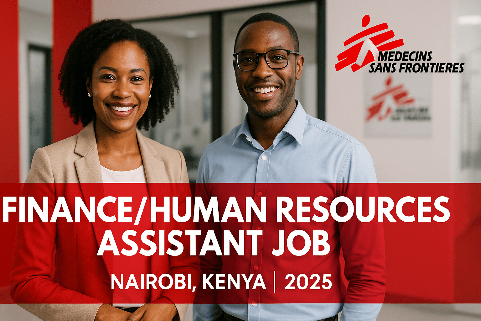 Finance/Human Resources Assistant Job – Nairobi, Kenya 2025