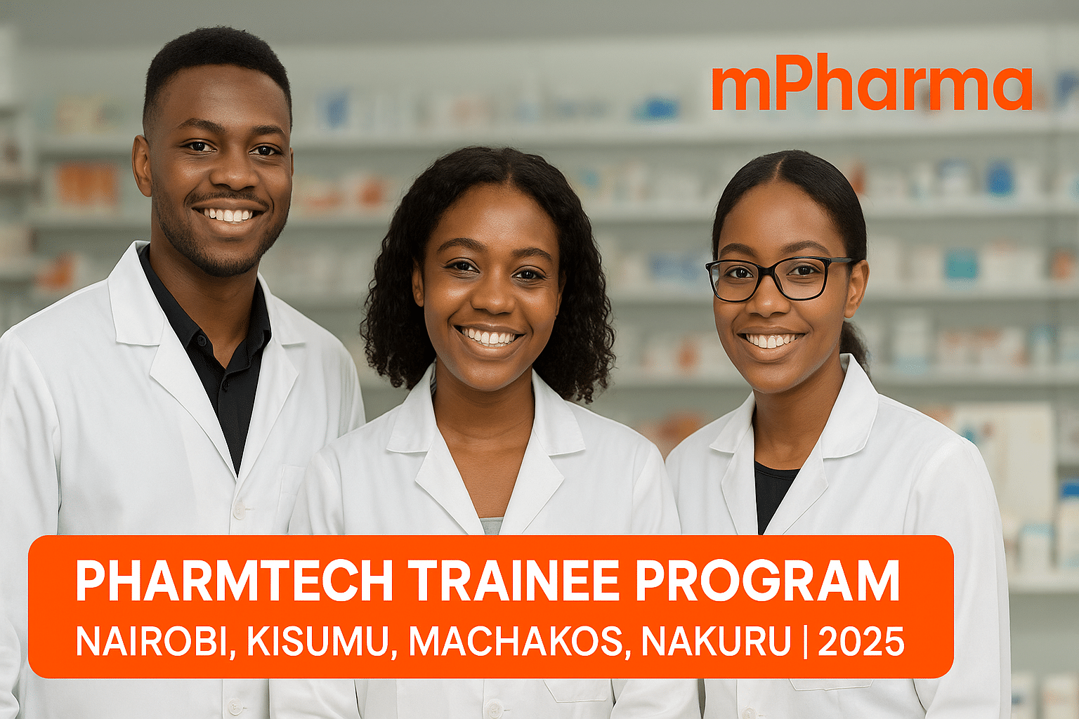 PharmTech Trainee Program – Nairobi, Kisumu, Machakos, Nakuru | mPharma 2025