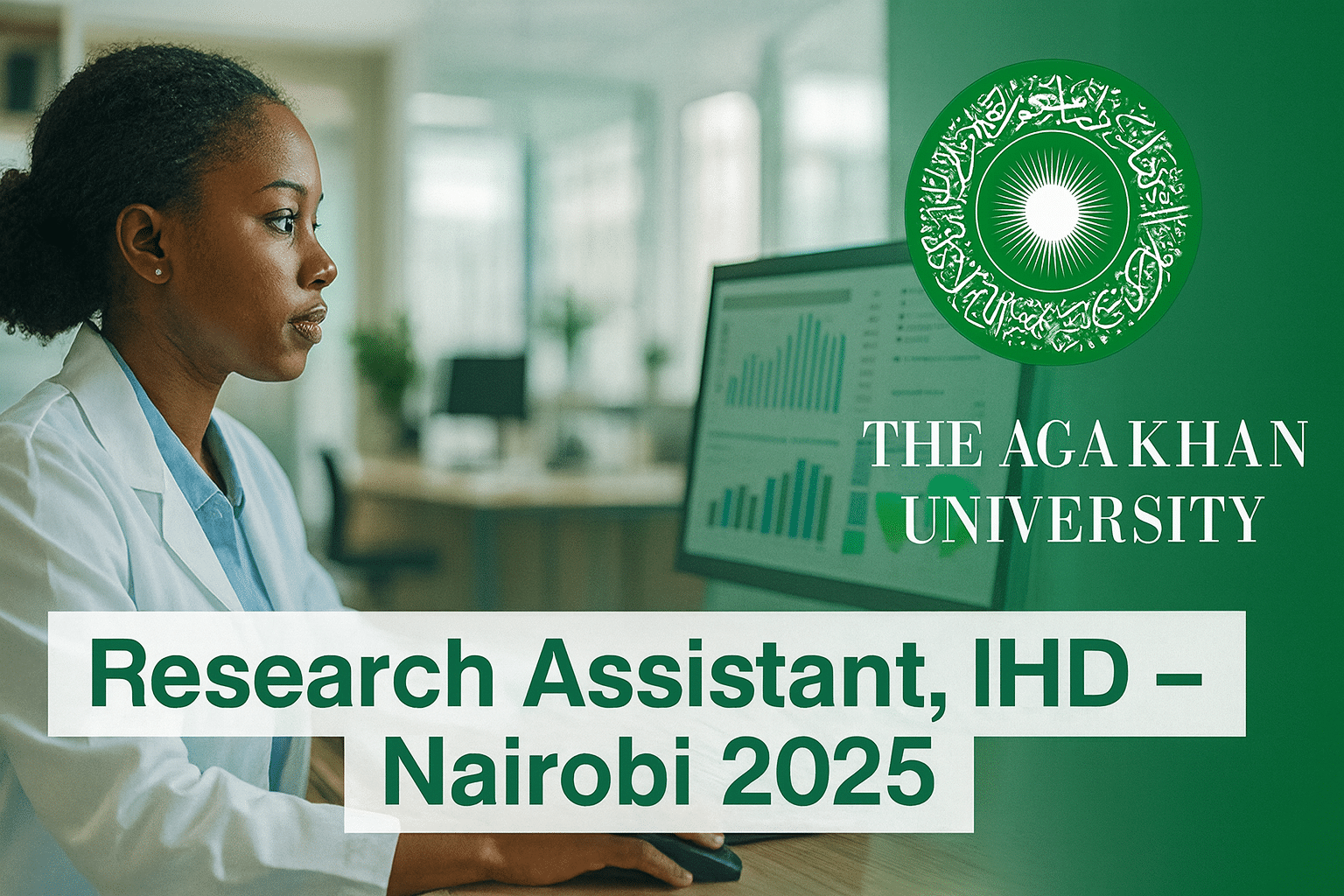 Research Assistant, IHD – Aga Khan University, Nairobi | 2025