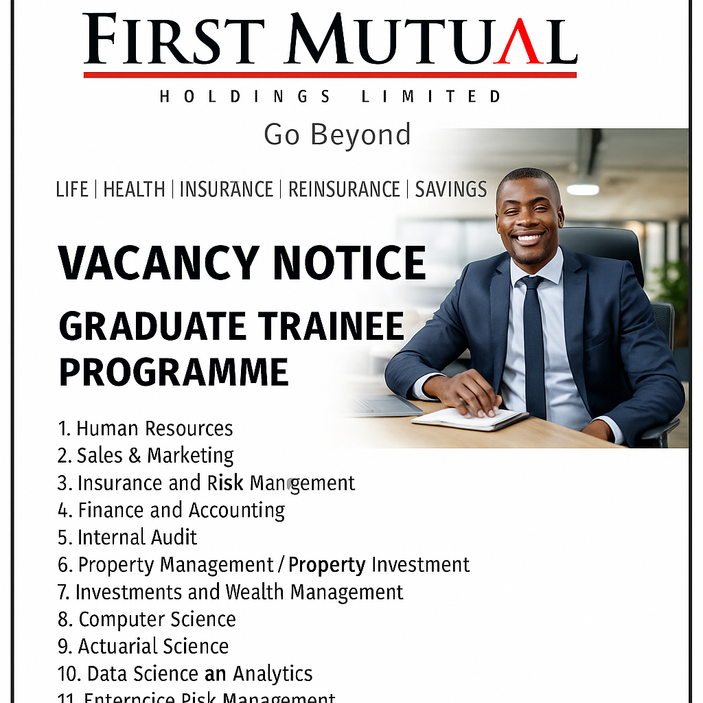 GRADUATE TRAINEE PROGRAMME – NAIROBI | FIRST MUTUAL HOLDINGS LIMITED | KES 20K-30K MONTHLY