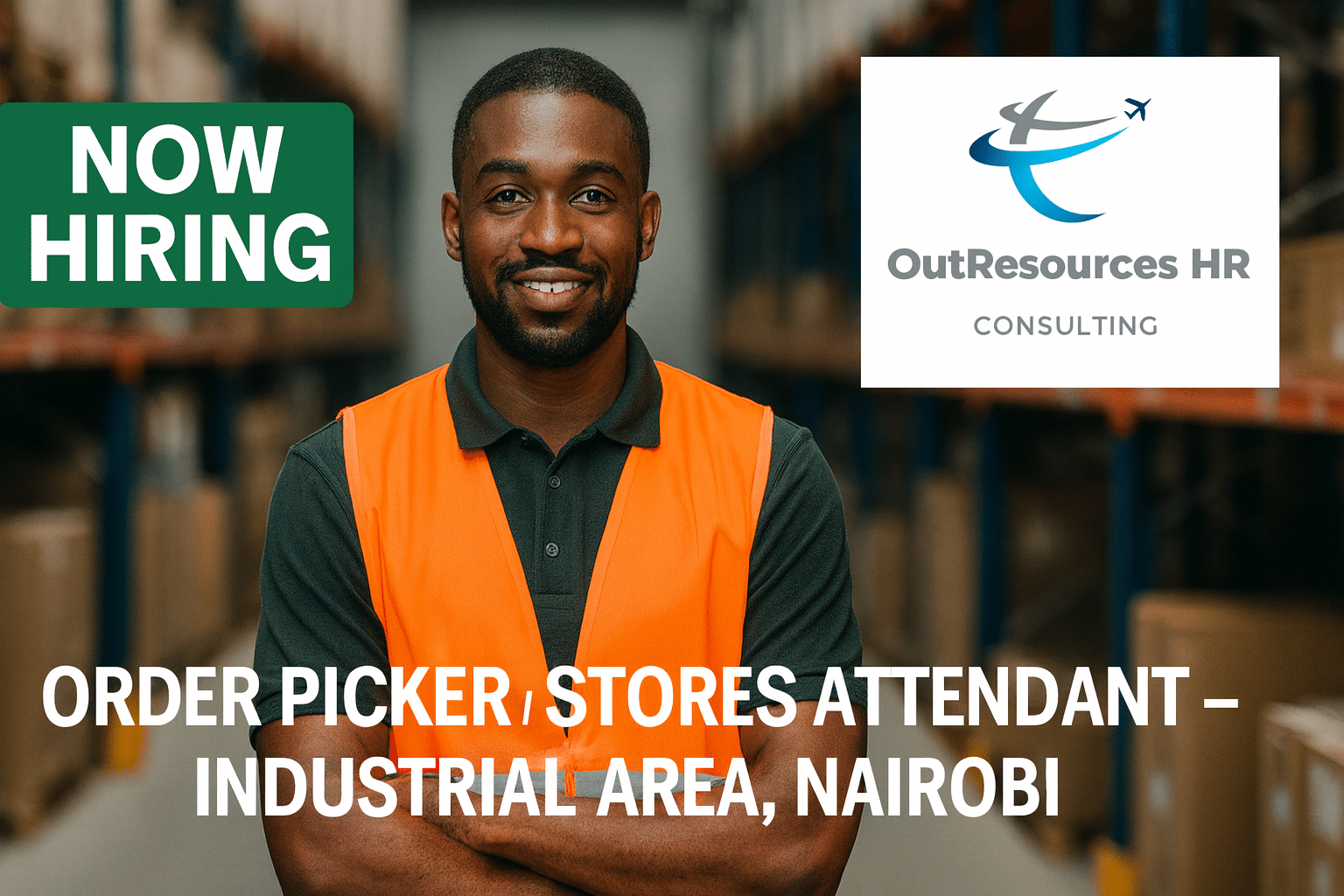Order Picker/Stores Attendant (KES 25,000–40,000/Month) – Industrial Area, Nairobi | OutResources HR | September 2025